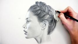 How to draw realistic hair braid Part 2  Step by Step Drawing Tutorial