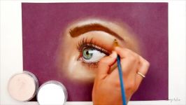 Painting a realistic eye with PanPastel