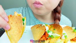 ASMR BUFFALO Chicken TACOS