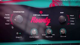 UJAM Instruments presents Virtual Bassist ROWDY