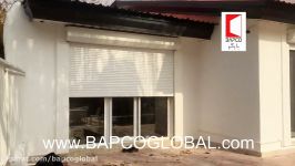 شرکت باپکو تولید کننده درب های کرکره ای شاتر پنجره