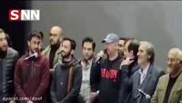 کنایه محمد بحرانی به اوضاع مملکت در حضور ظریف