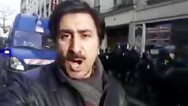 گزارش خبرنگار صدا سیما اعتراضات امروز پاریس