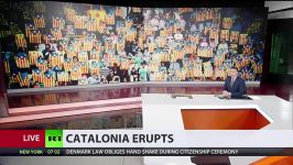 Fight for Catalan independence At least 60 injured in riots over