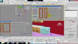 اموزش طراحی کابینت آشپزخانه 3dmax قسمت 10