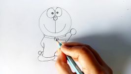 How to draw Doraemon step by step very easy