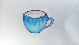 How To Draw Tea Cup step by step very easy 