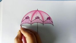 How to draw umbrella step by step very easy 