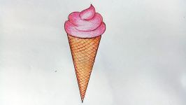 How to draw Ice cream step by step very easy