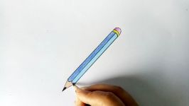 How to draw a Pencil step by step very easy