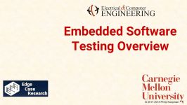 Embedded Software Testing Title 18 642