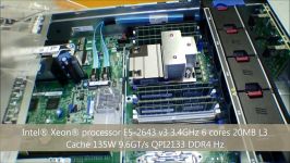 نصب راه اندازی Unboxing and rack mount two HP DL380 G9