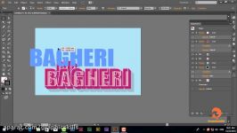 Typography در محیط ایلوستریتور توسط Graphicskills