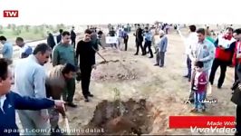 گزارش خبری سیمای خوزستان افتتاح آغاز عملیات اجرایی طرح های مختلف اندیمشک