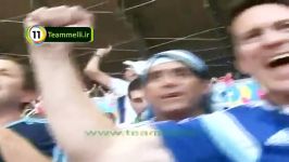 ویدئو احساسی اشکها لبخندها  ایران آرژانتین
