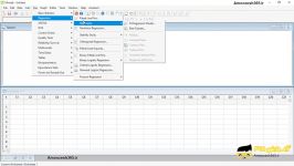 رگرسیون مدل fit regression در نرم افزار مینی تب 18 تخصصی آمار Minitab 18.1