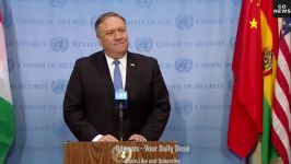 U.S. urges the WORLD to see IRAN as a PROBLEM