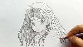 How to draw Anime Girl Manga girl step by step