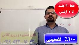 قویترین دوره آزمون آیلتس IELTS در اهواز ایران 30 جلسه 100 تضمینی استادکیانپور