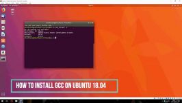 How to install gcc on Ubuntu 18.04