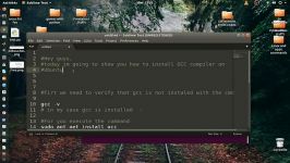 How to install GCC Compiler on Ubuntu 18.04