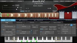 MusicLab RealLPC Demonstration Track  Keyboard Improv