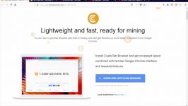 آموزش استخراج بیت کوین رایگان CryptoTab Browser