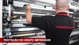 Impressora flexográfica Beta 8 Flexopower