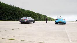 Mercedes AMG E63 S vs C63 S drag race