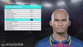 اموزش ساخت فیس Etoo در pes 2018