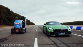 وقتی Renault Twizy توان رقابت AMG GT R را ندارد، درگ متفاوت می شود