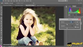 تکنیک ابزار وای برنس Vibrance در اصلاح رنگ نور تصاویر در فتوشاپ