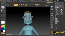 نورپردازی رندرینگ در نرم افزار زیبراش Pixologic ZBrush 4R8