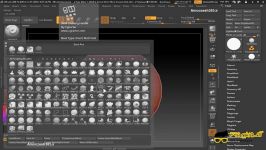 استفاده براش های IMM در نرم افزار زیبراش Pixologic ZBrush 4R8