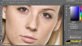 تکنیک روتوش Retouching روشن نمودن چشم ها