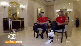 گفتگوی جالب بازیکنان تیم ملی در اردوی قطر  بخش دوم نود 3 دی