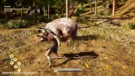 گیم پلی نبرد خرس در بازی Assassins Creed Odyssey