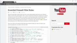 MikroTik Tutorial 29  Essential Firewall Filter Rules