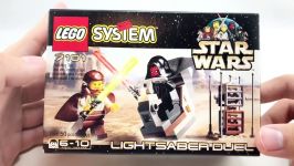 First LEGO Star Wars set EVER Lightsaber Duel review 1999 set 7101