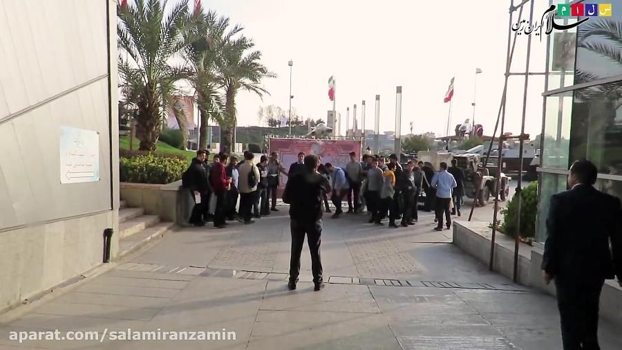 حضور دانش آموزان دبیرستان سلام ایران زمین در ششمین دوره مسابقات اسوه حسنه