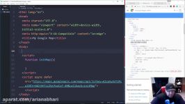 آموزش برنامه جاوا اسکریپت Maps JavaScript API