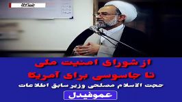 از شورای امنیت ملی تا جاسوسی برای آمریکا