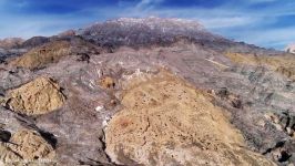 You most see IRAN  Jashak Salt Mountain in the southern Iran. Video