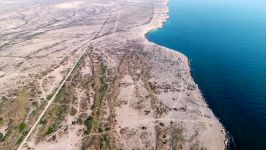 You must see IRAN  Aerial view of Nayband Coast in southern IRAN. Video b