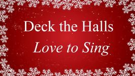 Deck the Halls with Lyrics  Kids Christmas Songs آهنگ کریسمس مبارک