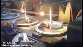 Making of a Grinding Wheel