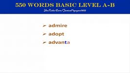 English Pronunciation Practice 3000 Words Basic Level