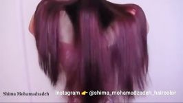 رنگ موی زیبا برای پوستهای سبزه ارائه مرکز آموزش شیما محمدزاده