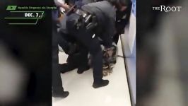ویدیو دردناک جدا کردن بچه یک ساله آغوش مادر توسط پلیس متوحش نیویورک