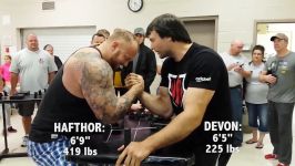 مچ اندازی Devon Larratt vs. Game of Thrones The Mountain